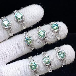 PROME 天然石 特別仕様品・限定品・再入荷不可・モアサナイト・白銅