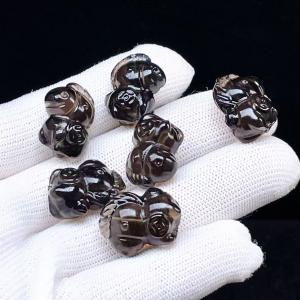 スモーキークォーツ（茶水晶）20mm丸玉 置物 天然石 原石