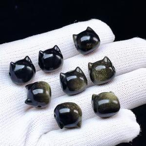 PROME 天然石 アイスオブシディアン (天然ガラス) 8mm ブレスレット NO