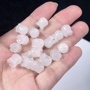 PROME 天然石 アラバスター 貫通孔 パーツ 手芸 NO.P798