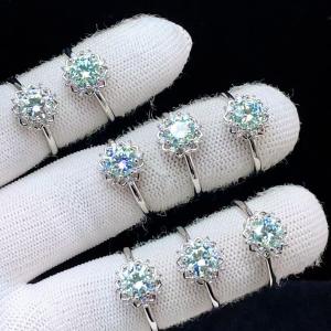 PROME 天然石 一点物 グリーンラリマー（人工石） ブレスレット NO