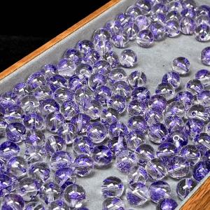 PROME・高品質・天然石・大人気・水晶・九尾狐・9-10mm・貫通孔・手彫り・彫刻品・パーツ P9201