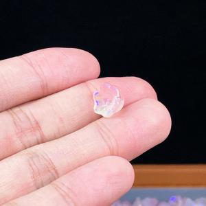 PROME 瑠璃 ガラス 桜 貫通孔 P9478の詳細画像1