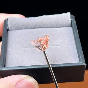 PROME 瑠璃 ガラス 桜 貫通孔 P9490の詳細画像1