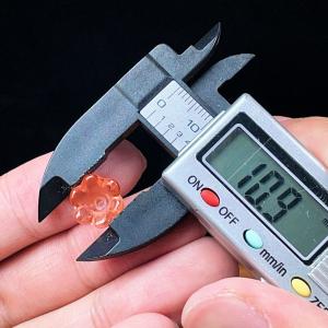 PROME 瑠璃 ガラス 桜 貫通孔 P9490の詳細画像4