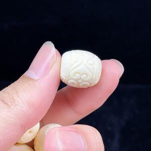 PROME 天然石 アイボリーナッツ(象牙椰子...の詳細画像1
