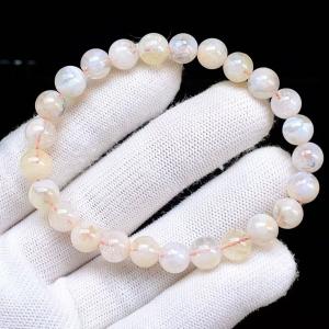 PROME 天然石 【一点物】高品質 マザーオブパール ブレスレット