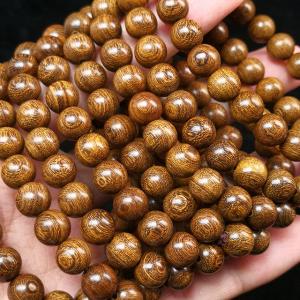 PROME 金糸檀 8mm ブレスレット 念珠...の詳細画像1