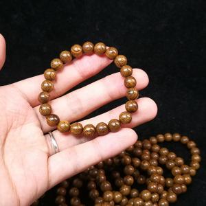 PROME 金糸檀 8mm ブレスレット 念珠...の詳細画像2