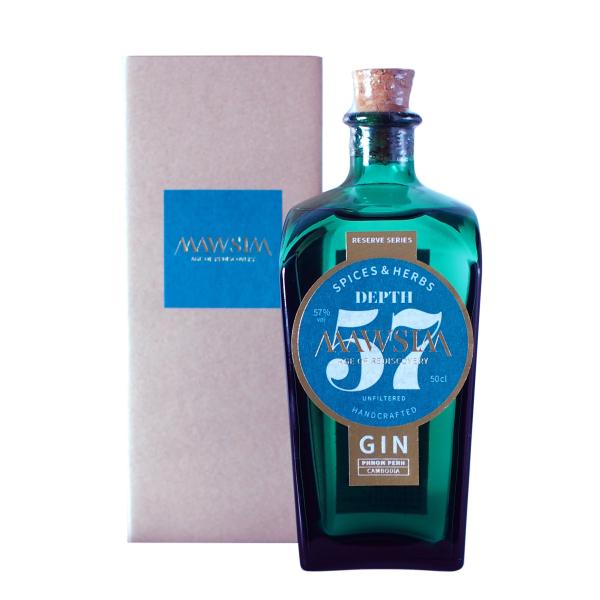 マウシムジン デプス 57 / MAWSIM GIN DEAPTH 57 【化粧箱付き】