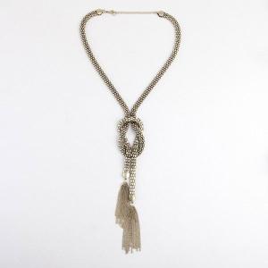 チェーン結び　メビウスネックレス l 返品・交換不可