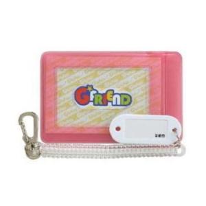 【公式直営店】パスケース キーチェーン付 ピンク G☆FRIEND GF-PCPF 銀鳥産業【メール...
