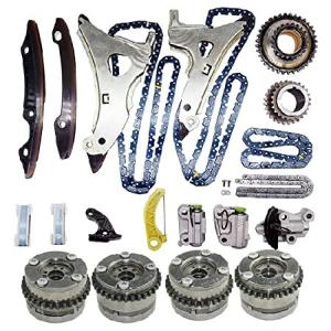 FIWRAY Timing Chain Kit with Camshaft Adjusters fi...