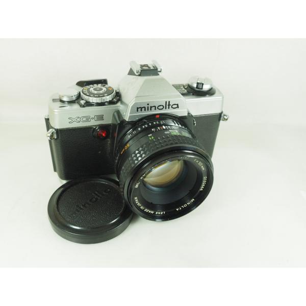 ミノルタ XG-E MC 50mm F1.7付き
