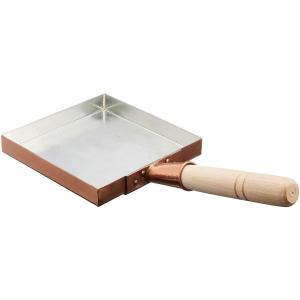 丸新銅器　銅 関東型 玉子焼 15cm