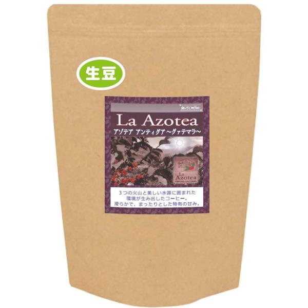 コーヒー豆 生豆 グァテマラ アンティグア 「ラ・アゾテア」（グァテマラ） 銀河コーヒー 600ｇ