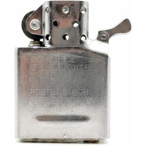 オイルライター インサイドユニット レギュラーサイズ ジッポインサイドユニット互換品 強化スチール製インナーユニット (フリントウィック等装着済)