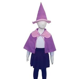 ハロウィン　なりきりセット　パープル＆ピンク　キッズ　女の子　HALLOWEEN　（メール便可）