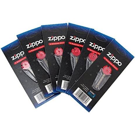 ZIPPO ジッポー ライター専用フリント 着火石 6粒入 6個セット（メール便可）