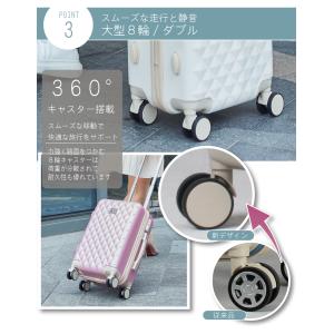 スーツケース mサイズ 軽量 キャリーケース ...の詳細画像5