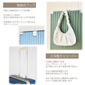 キャリーケース m スーツケース mサイズ 中...の詳細画像5