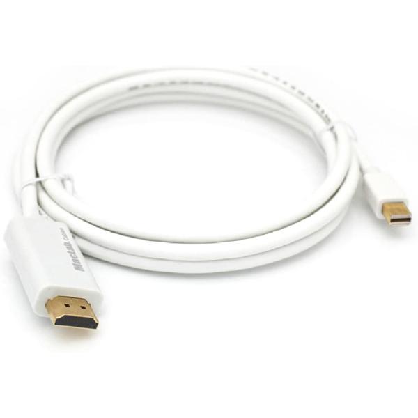 MacLab. Thunderbolt(MiniDisplayPort) to HDMI 変換ケーブ...