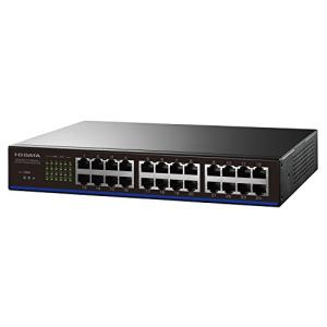 I-O DATA スイッチングハブ 24ポート EEE省電力機能搭載