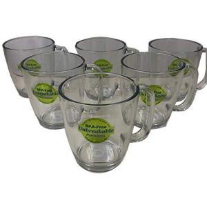 アームカンパニー グラス マグカップ コーヒーマグ クリア 340ml 割れにくい トライタン製 食洗機対応 DITR0725-C6 6個入1個セット