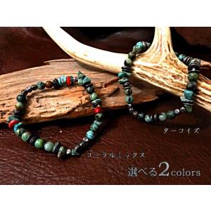 インディアンジュエリー ナバホパール ブレスレット ターコイズ