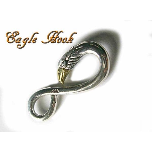 イーグル フック カスタムチェーン メディスンホイール【カスタムパーツ】　イーグル ネックレスパーツ...