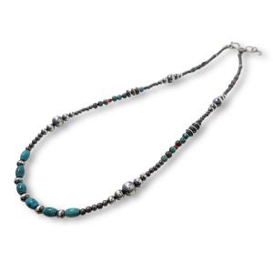 インディアンジュエリー ナバホパール ブレスレット ターコイズ