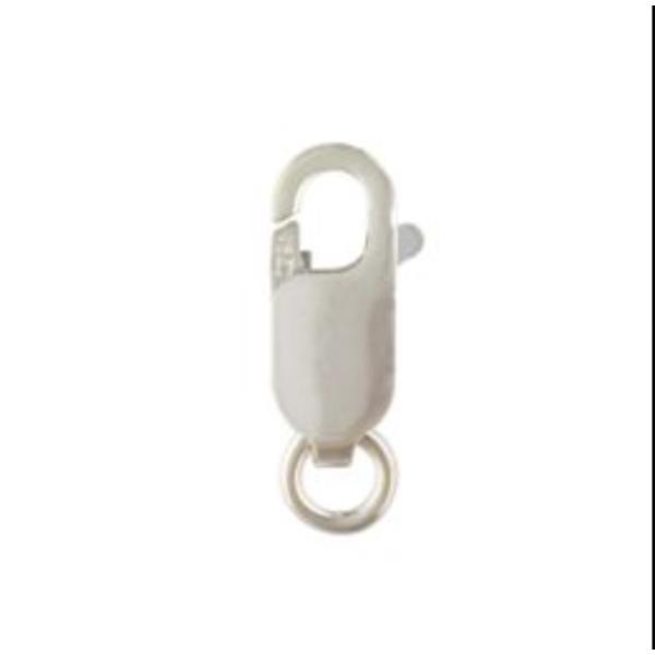 ロブスターフック【A10】 交換用等 シルバーチェーン留め具交換 シルバー925 パーツ カニカン ...