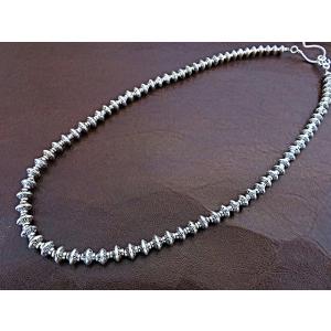 ナバホ ビーズネックレス ハンドメイド シルバー925 インディアン