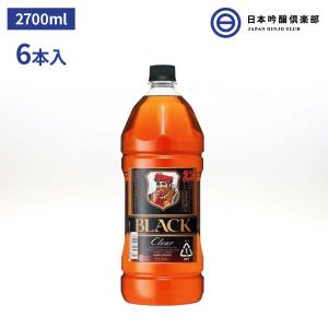 アサヒ ウィスキー ニッカ ブラックニッカ クリア 37度 2700ml 2.7L 6本｜ginjoclub