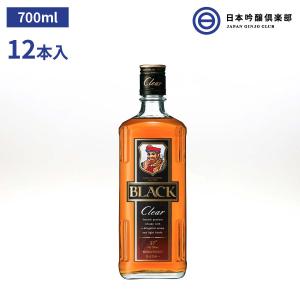 アサヒ ウィスキー ニッカ ブラックニッカ クリア 37度 700ml 12本 アルコール｜ginjoclub