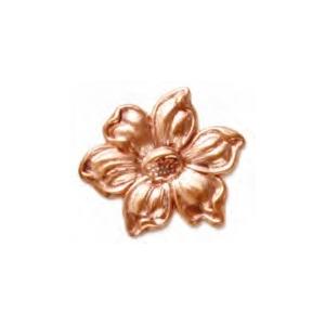 七宝素材/彫金板ブローチ B-花びら6枚 25×...の商品画像