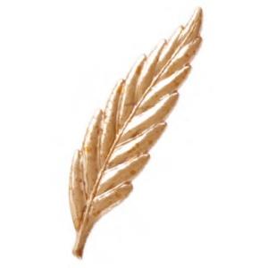 七宝素材／彫金板ブローチ　Ｂ−カシ　20×80mm