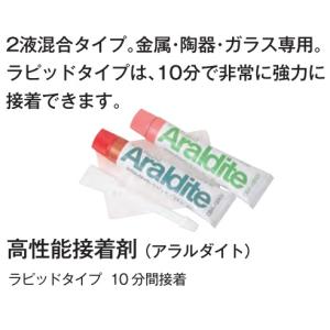高性能接着剤(アラルダイト)　ラピッドタイプ　10分間接着