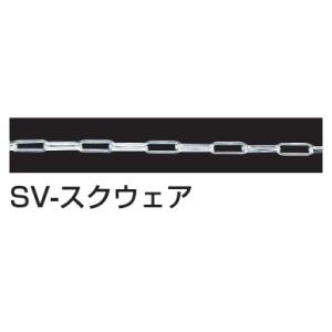 シルバーチェーン　ＳＶ−スクウェア　(５０cm)