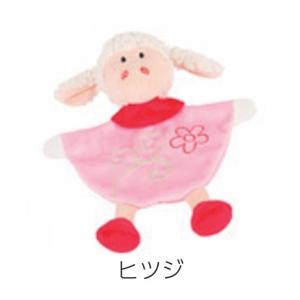 ハンドパペット4種セット うま、きつね、たぬき、くま【04-51803
