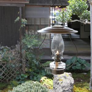 高級 民芸調山小屋オイルランプ-7分芯オイルラ...の詳細画像5