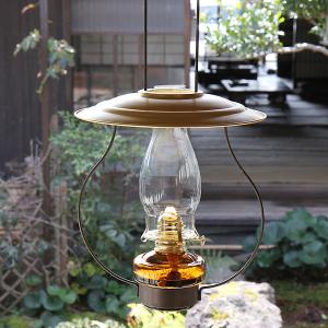 高級 民芸調山小屋オイルランプ-7分芯オイルラ...の詳細画像4