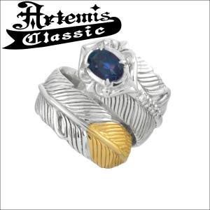 アルテミスクラシック リング メンズ 指輪 イカロス フェザー 羽根 フリーサイズ ブランド シルバー Artemis Classic｜ginnokura