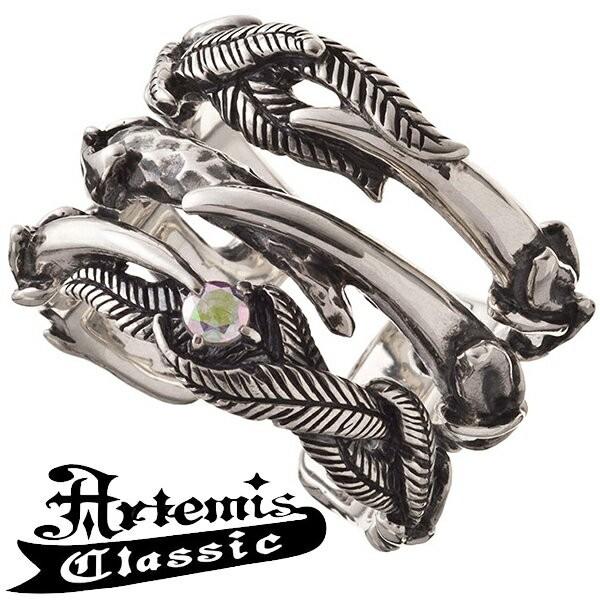 アルテミスクラシック リング メンズ 指輪 ウリエルトリプル フリーサイズ ブランド シルバー Ar...