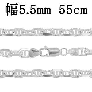 シルバーチェーン 925 ネックレスチェーンのみ アンカーチェーン 60cm