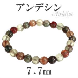 グリーンルチルクォーツ ブレスレット 8.5mm 17.5cm 天然石