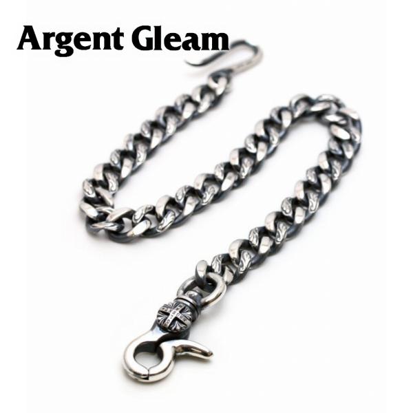 ArgentGleam アージェントグリーム シルバー925 ウォレットチェーン AC-135 ブラ...