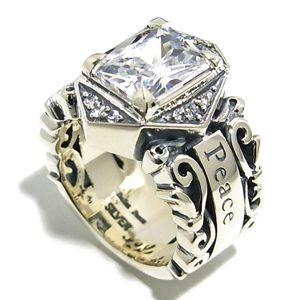 般若 シルバー リング 17~21号 指輪 フリーサイズ メンズリング 般若面