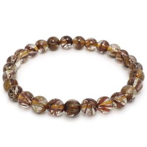 サンストーン★ 天然石 パワーストーンブレスレット 11.8-12.2mm インド産◇太陽の石 マイカサンストーン 5.5mm ブレスレット 1個