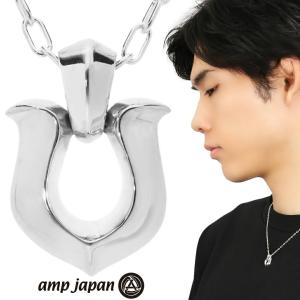 amp japan アンプジャパン 8AH-184 南京錠 シルバー ネックレス